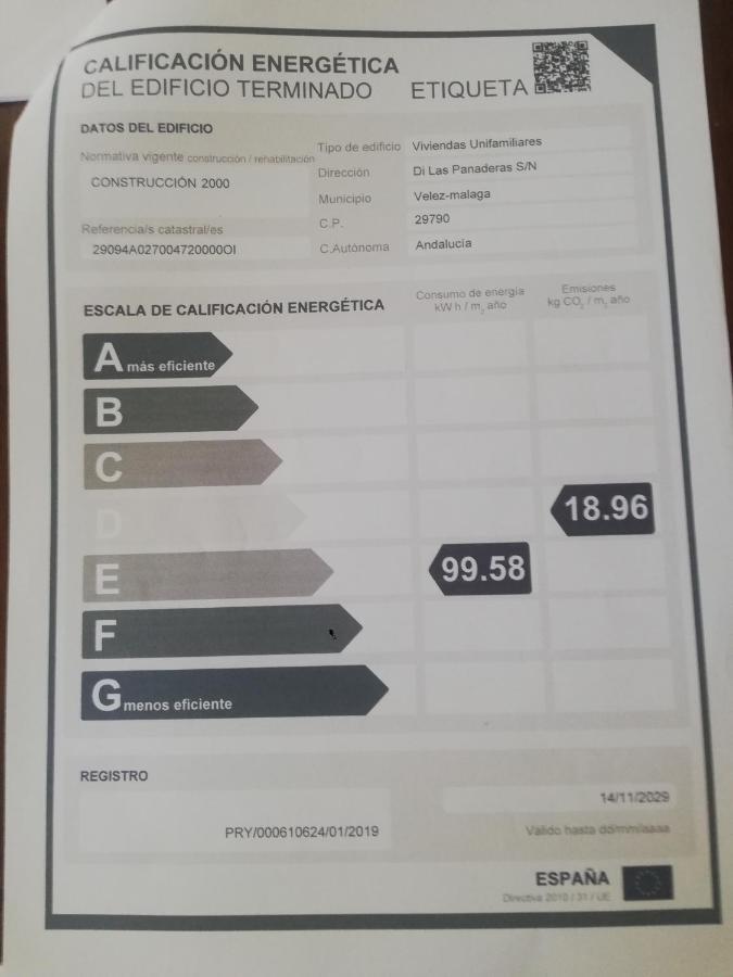 Casa Paraiso Benajarafe Zewnętrze zdjęcie